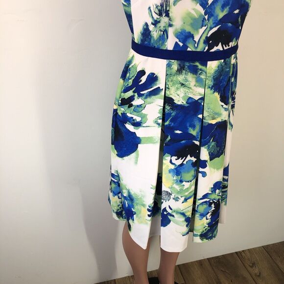 Alex Marie Floral Blue Flare - Picture 5 of 14